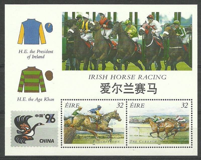 Znaczek Irlandia 1996 Mi bl 18 Czyste **