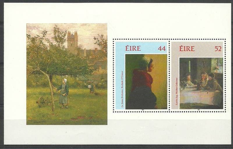 Znaczek Irlandia 1993 Mi h-blatt 33 Czyste **