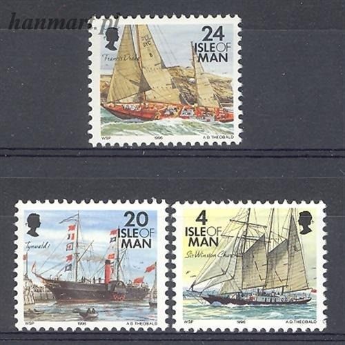 Znaczek Wyspa Man 1996 Mi 676-678 Czyste **