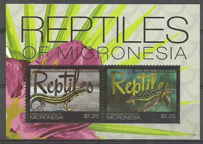 Znaczek Mikronezja 2011 Mi bl (1116) Czyste **