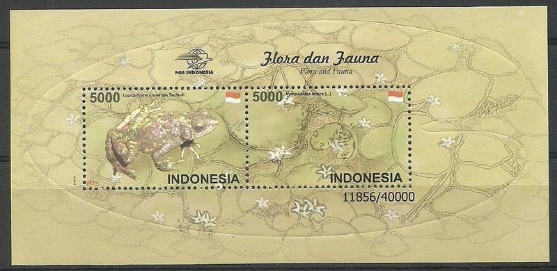 Znaczek Indonezja 2011 Mi bl 278 Czyste **
