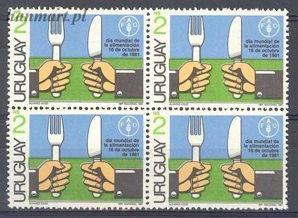 Znaczek Urugwaj 1981 Mi vie 1634 Czyste **