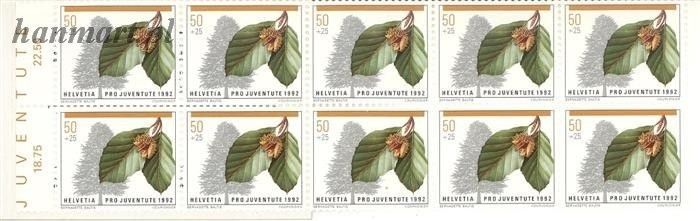 Znaczek Szwajcaria 1992 Mi mh 0-93 Czyste **