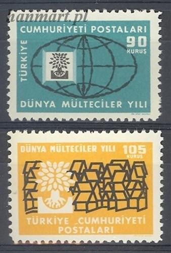 Znaczek Turcja 1960 Mi 1729-1730 Czyste **
