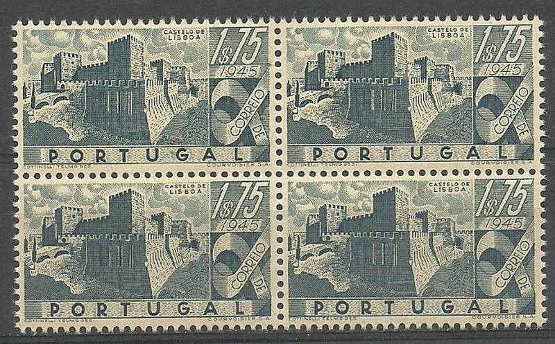 Znaczek Portugalia 1946 Mi A700 Czyste **