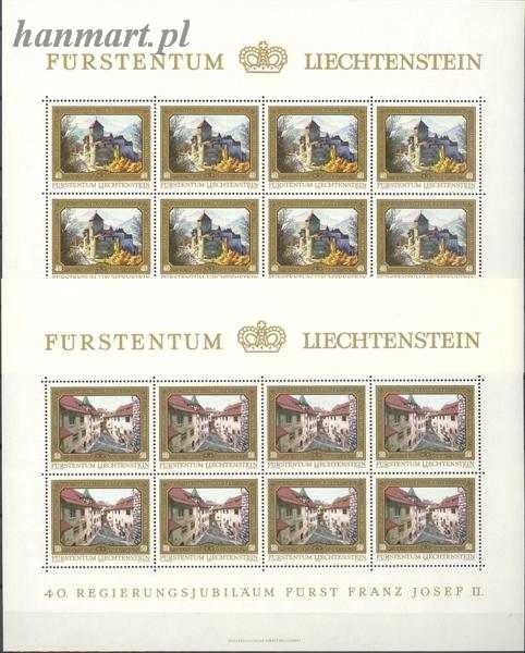 Znaczek Liechtenstein 1978 Mi ark 706-709 Czyste **