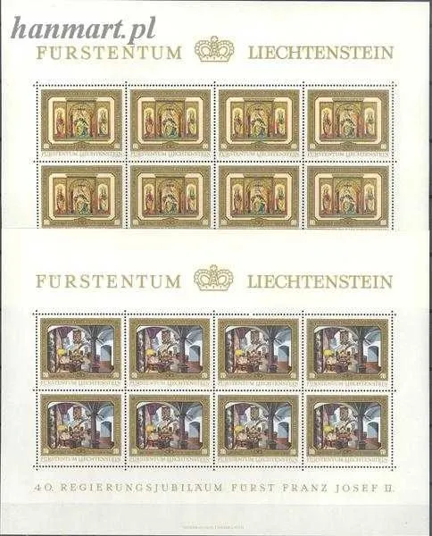 Znaczek Liechtenstein 1978 Mi ark 706-709 Czyste **