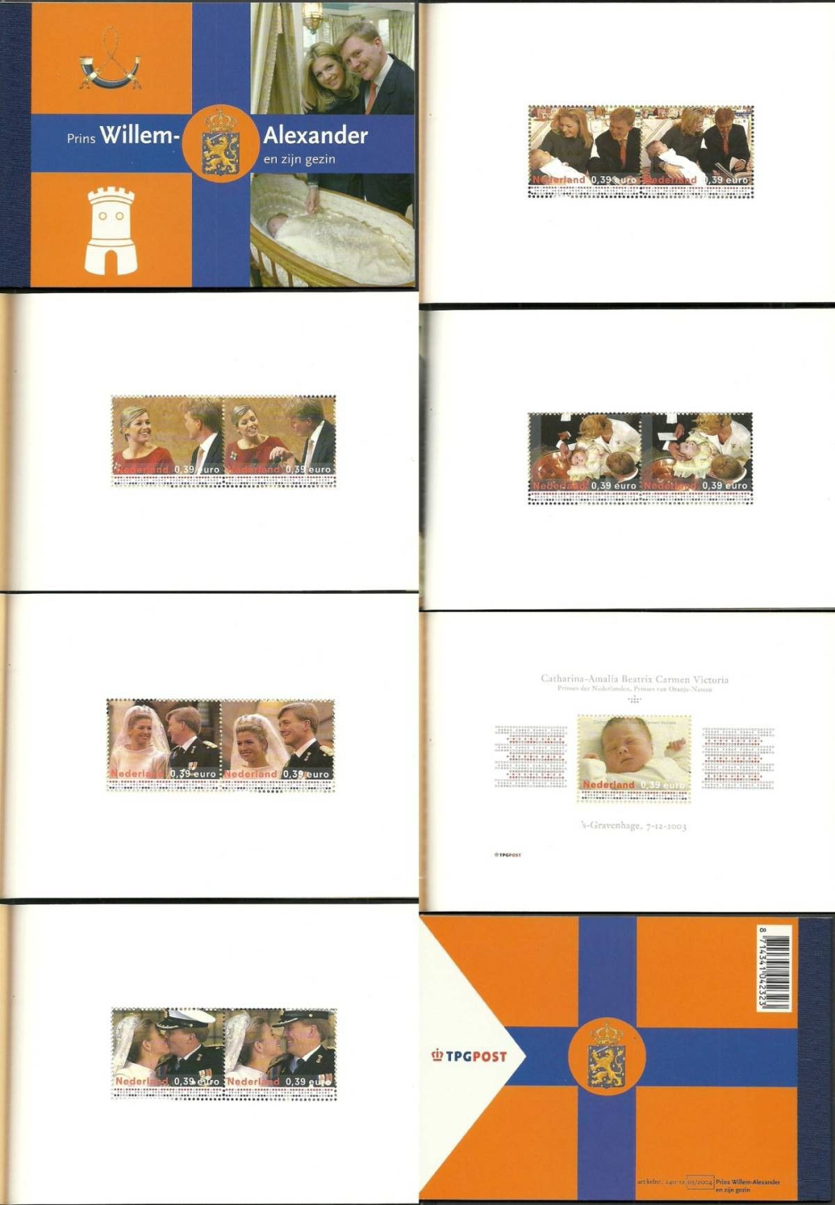 Znaczek Holandia 2006 Mi mh 67 Czyste **