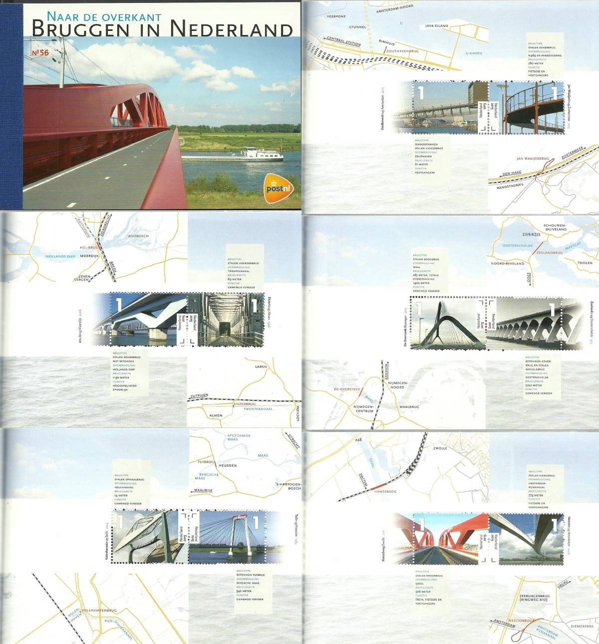 Znaczek Holandia 2015 Mi mh 99 Czyste **