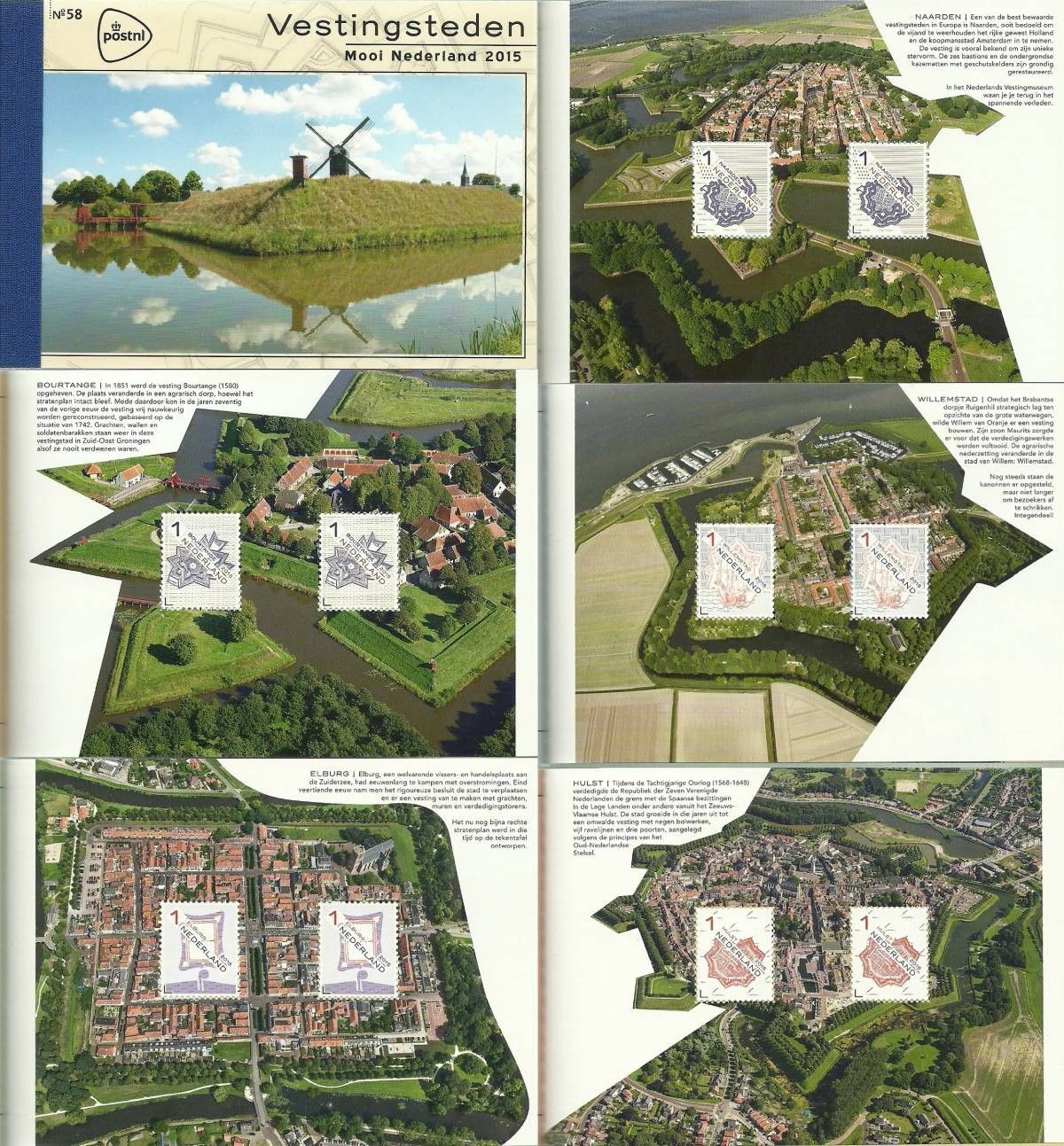 Znaczek Holandia 2015 Mi mh 3357 Czyste **