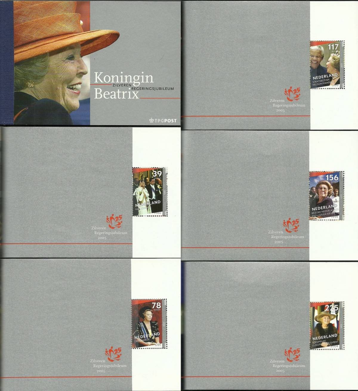 Znaczek Holandia 2005 Mi mh bl 89 Czyste **