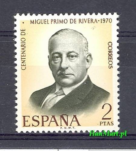 Znaczek Hiszpania 1970 Mi 1864 Czyste **