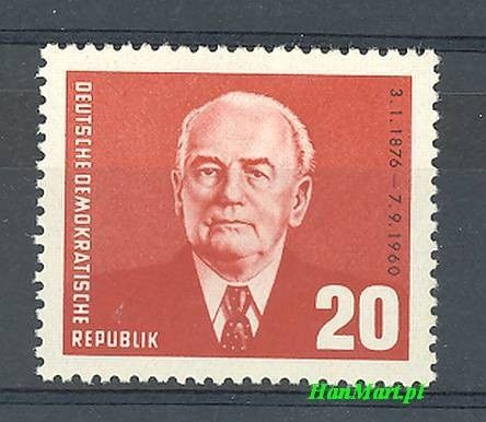 Znaczek NRD / DDR 1961 Mi 807 Czyste **