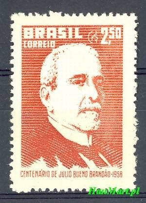 Znaczek Brazylia 1958 Mi 940 Czyste **