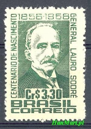 Znaczek Brazylia 1958 Mi 950 Czyste **