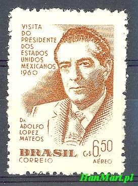 Znaczek Brazylia 1960 Mi 973 Czyste **