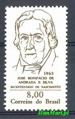 Znaczek Brazylia 1963 Mi 1037 Czyste **