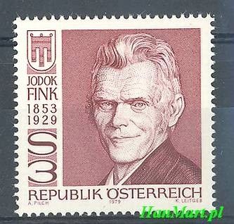 Znaczek Austria 1979 Mi 1614 Czyste **