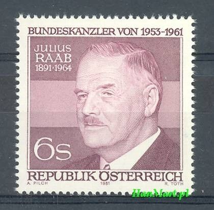 Znaczek Austria 1981 Mi 1690 Czyste **