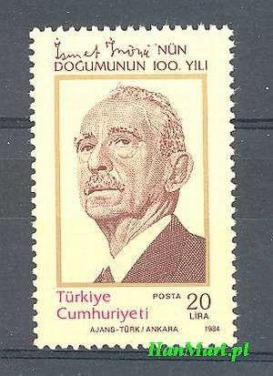 Znaczek Turcja 1984 Mi 2695 Czyste **