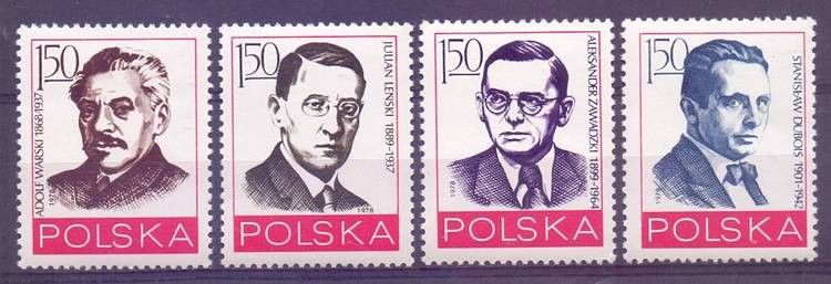 Znaczek Polska 1978 Mi 2598-2601 Fi 2451-2454 Czyste **