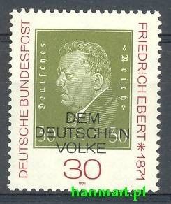 Znaczek Niemcy 1971 Mi 659 Czyste **