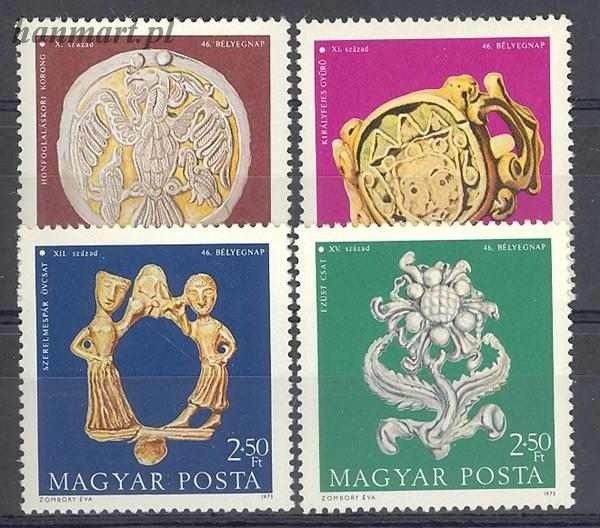 Znaczek Węgry 1973 Mi 2898-2901 Czyste **
