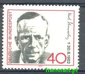 Znaczek Niemcy 1972 Mi 738 Czyste **