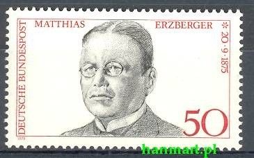 Znaczek Niemcy 1975 Mi 865 Czyste **