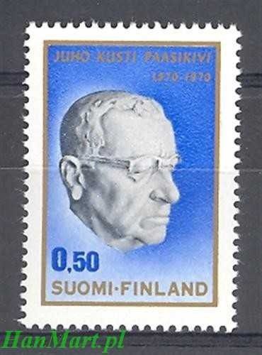 Znaczek Finlandia 1970 Mi 684 Czyste **