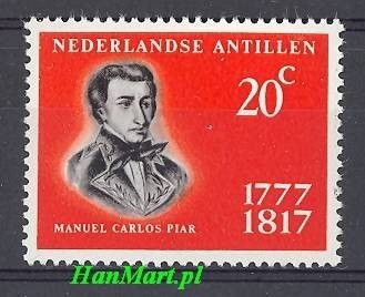 Znaczek Antyle Holenderskie 1967 Mi 178 Czyste **