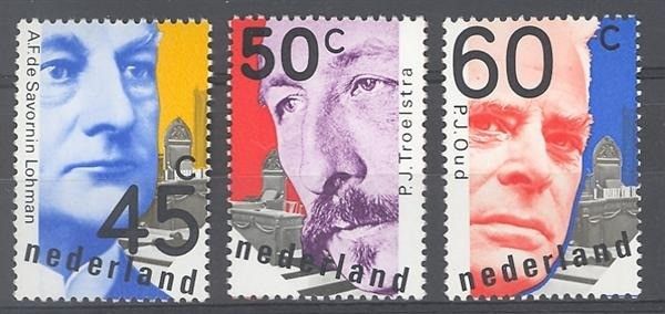 Znaczek Holandia 1980 Mi 1151-1153 Czyste **