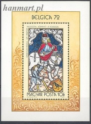 Znaczek Węgry 1972 Mi bl 90 Czyste **