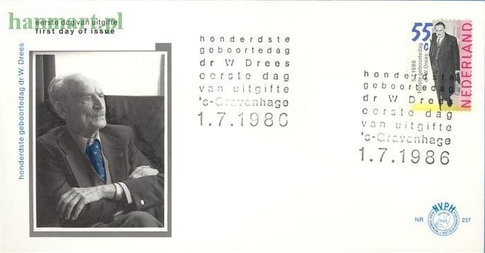 Znaczek Holandia 1986 Mi 1299 FDC