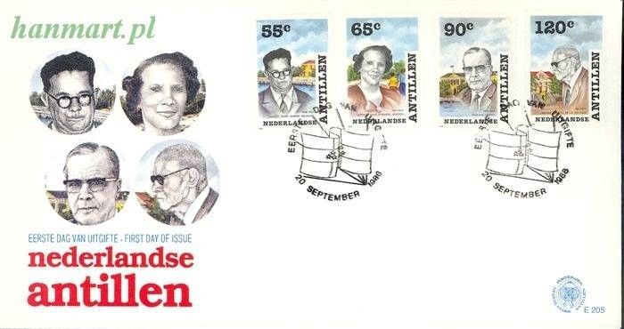 Znaczek Antyle Holenderskie 1988 Mi 642-645 FDC