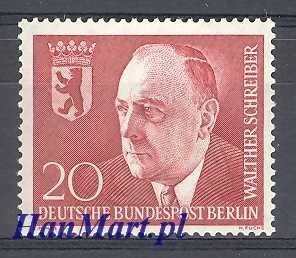 Znaczek Berlin Niemcy 1960 Mi 192 Czyste **