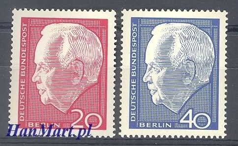 Znaczek Berlin Niemcy 1964 Mi 234-235 Czyste **