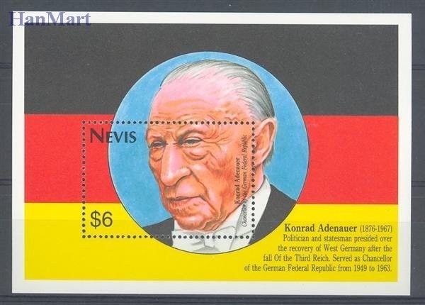 Znaczek Nevis 1993 Mi bl 57 Czyste **