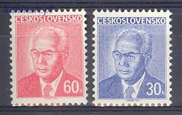 Znaczek Czechosłowacja 1975 Mi 2283-2284x Czyste **