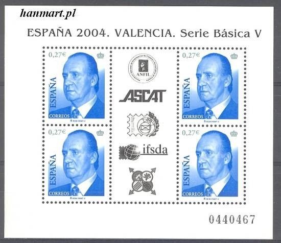 Znaczek Hiszpania 2004 Mi bl 140 Czyste **