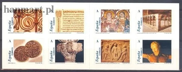 Znaczek Hiszpania 2004 Mi mh 3914-3921 Czyste **