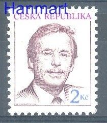 Znaczek Czechy 1993 Mi 3 Czyste **