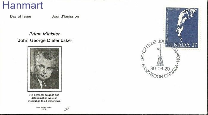 Znaczek Kanada 1980 Mi 770 FDC
