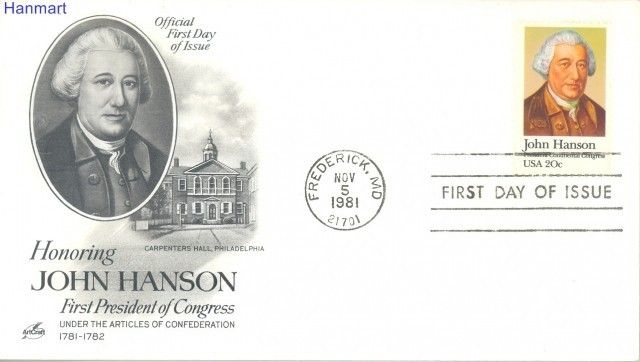 Znaczek USA 1981 Mi 1515 FDC