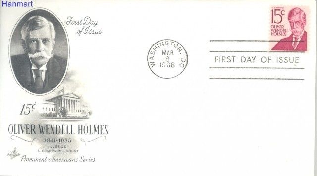 Znaczek USA 1968 FDC