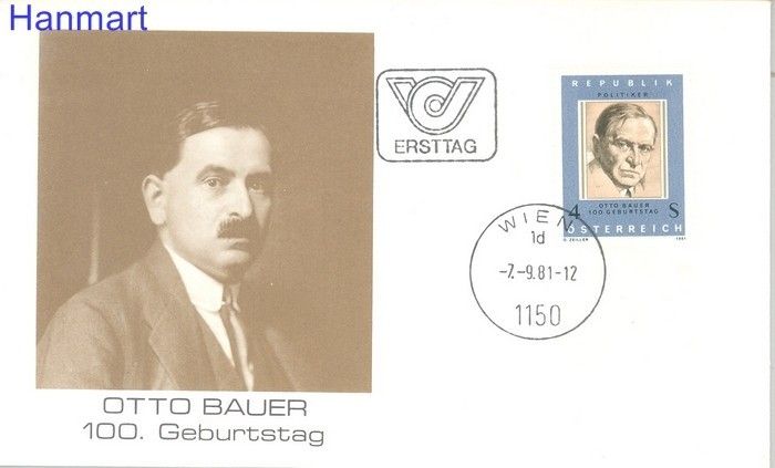 Znaczek Austria 1981 Mi 1678 FDC