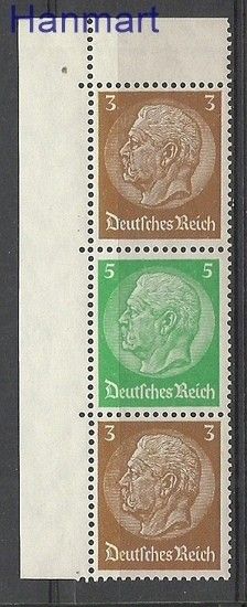 Znaczek Deutsches Reich / III Rzesza 1938 Mi s 128 Czyste **