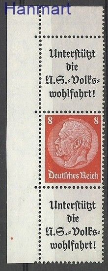 Znaczek Deutsches Reich / III Rzesza 1936 Mi s 132 Czyste **