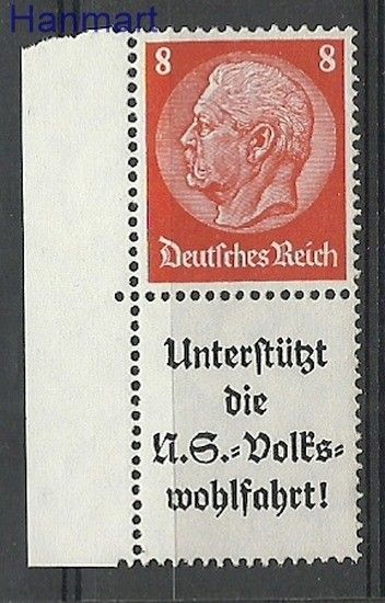 Znaczek Deutsches Reich / III Rzesza 1936 Mi s 133 Czyste **