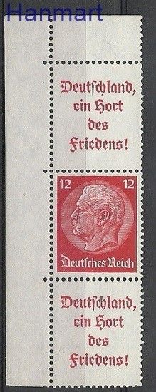 Znaczek Deutsches Reich / III Rzesza 1939 Mi s 144 Czyste **